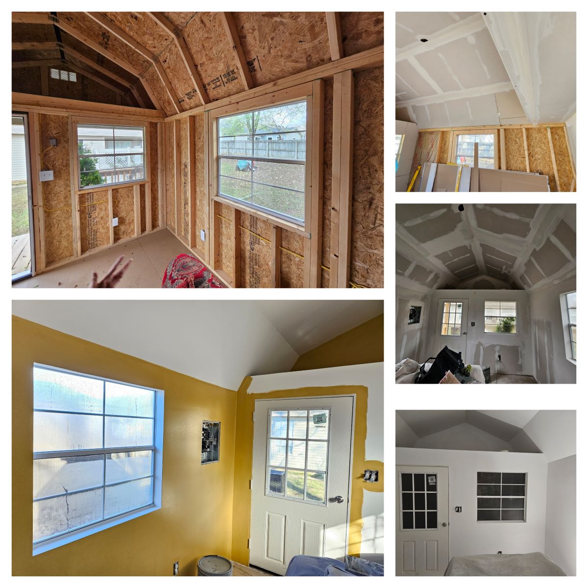 Interior painting and drywall install and finishing